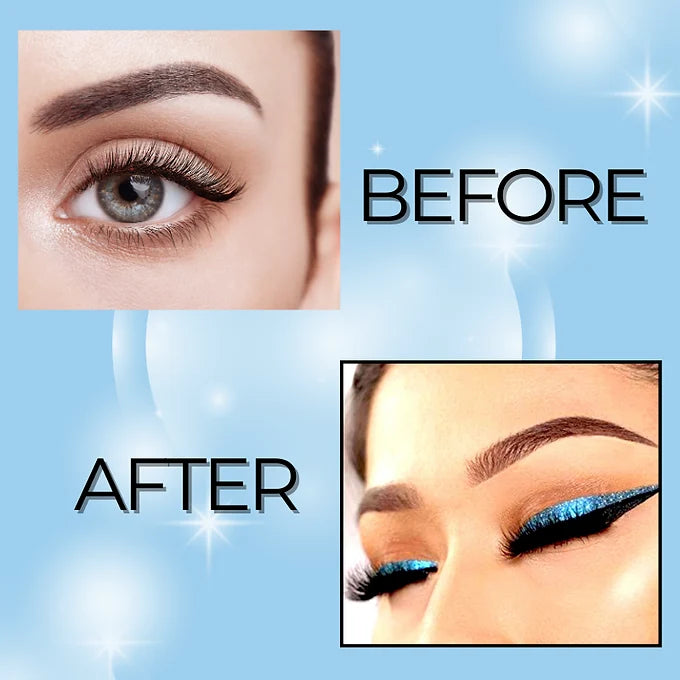 BOBI Glitter Eyeliner Blue | Diamond Sparkle Finish | Waterproof Long Wear