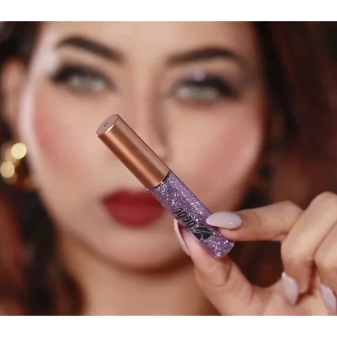 BOBI Glitter Eyeliner Purple | Diamond Sparkle Finish | Waterproof Long Wear