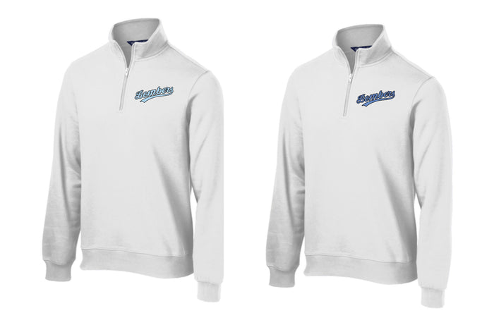 Bombers 1/4 Zip Sweatshirt- 3 Colors