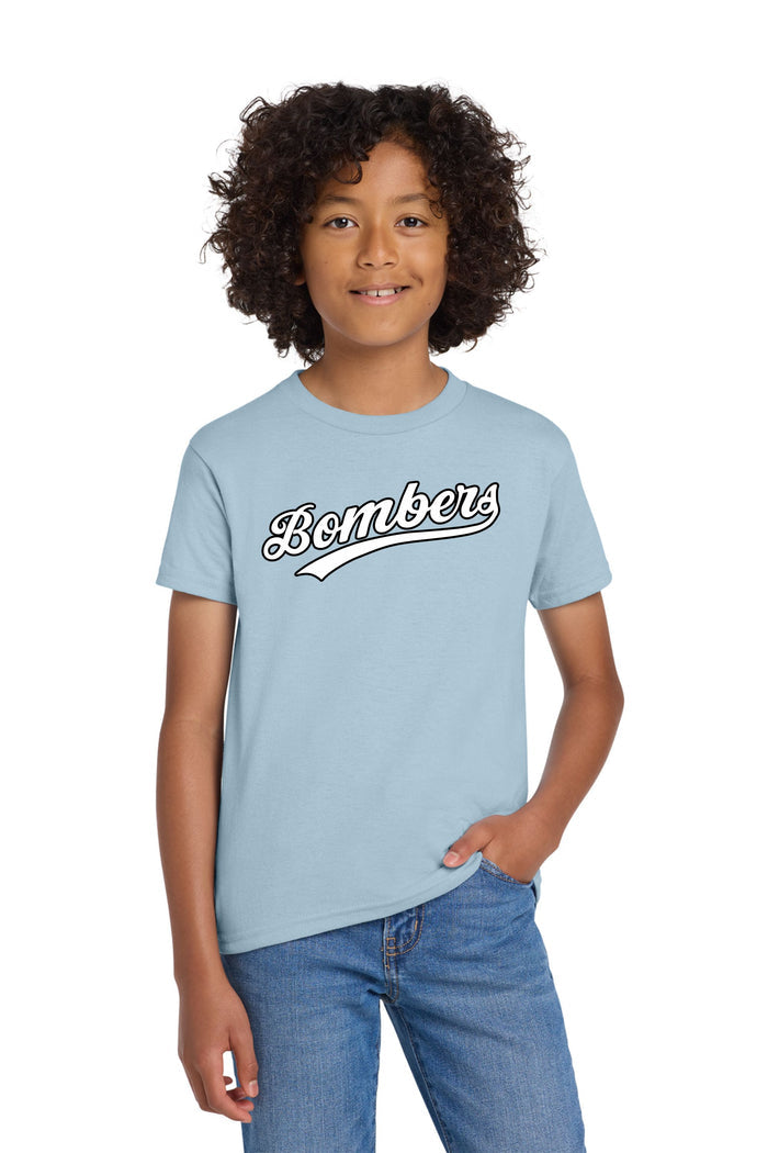 Bombers Basic Tee- Matte or Glitter- 4 Colors