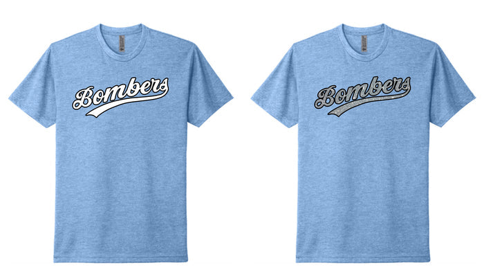 Bombers Next Level Tee- Youth and Adult Sizes - 4 Colors