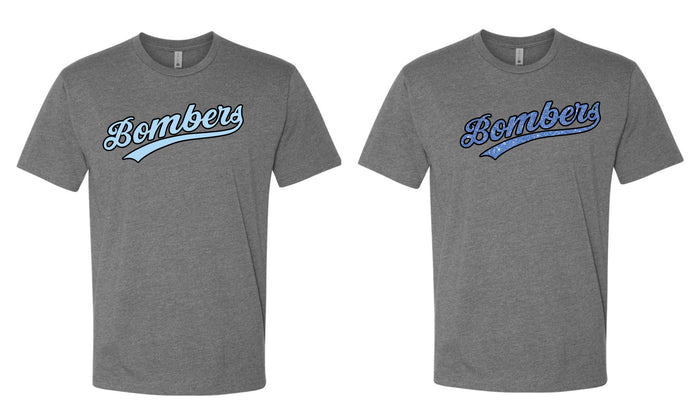 Bombers Next Level Tee- Youth and Adult Sizes - 4 Colors
