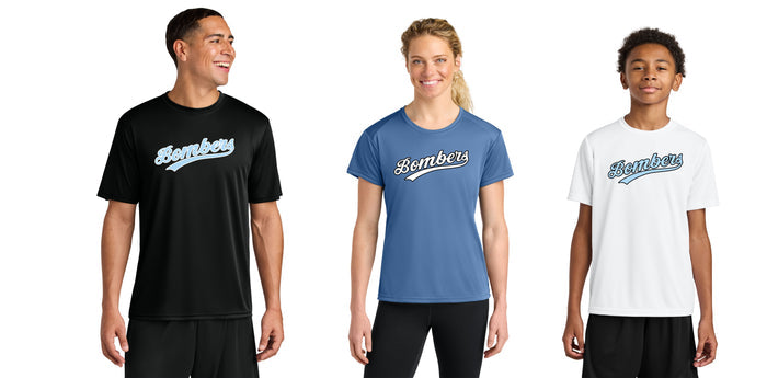 Bombers Performance Tee- 4 Colors