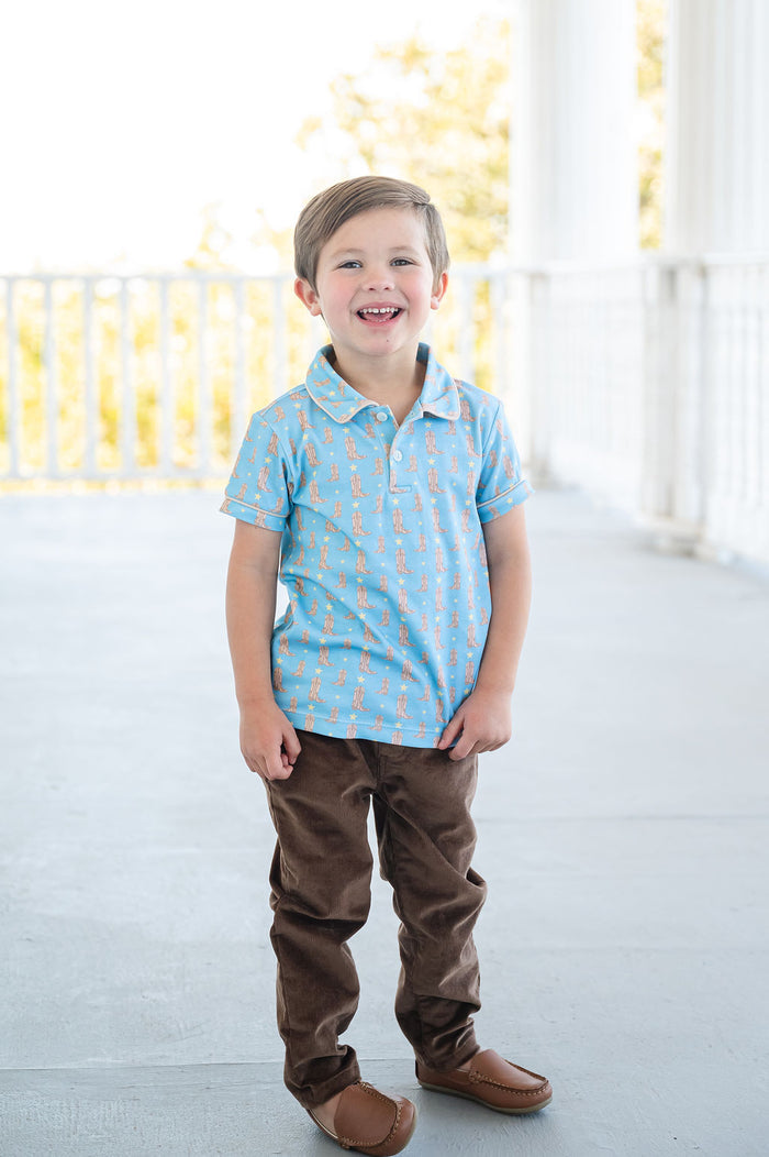 Boots and Stars Pima Shep Polo