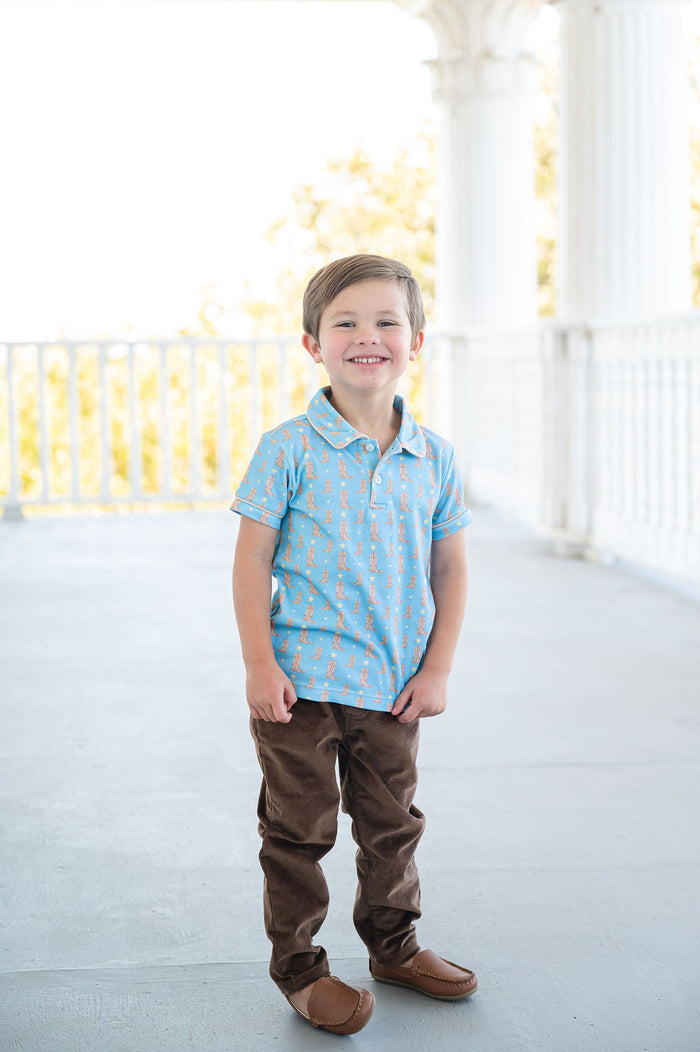 Boots and Stars Pima Shep Polo