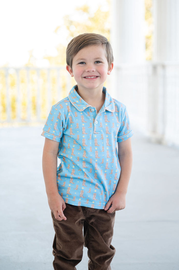 Boots and Stars Pima Shep Polo