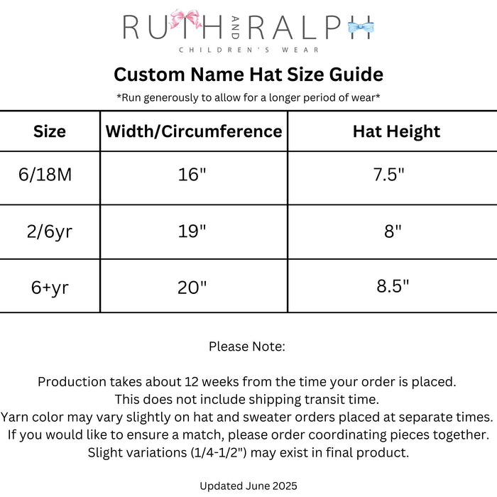 Bright Red Custom Knit Toboggan Hat