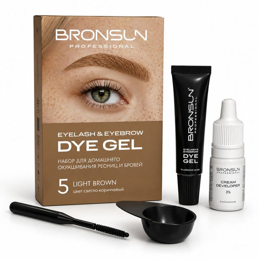 Bronsun Lash & Brow Home Trial Kit - Light Brown - My Lash Store