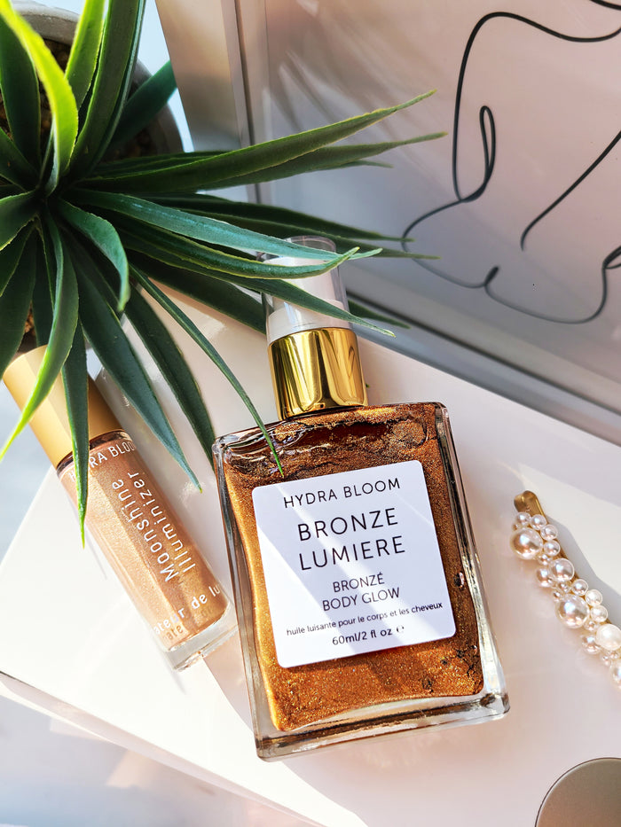 Bronze Lumiere Shimmer Oil - 60ml | Hydra Bloom