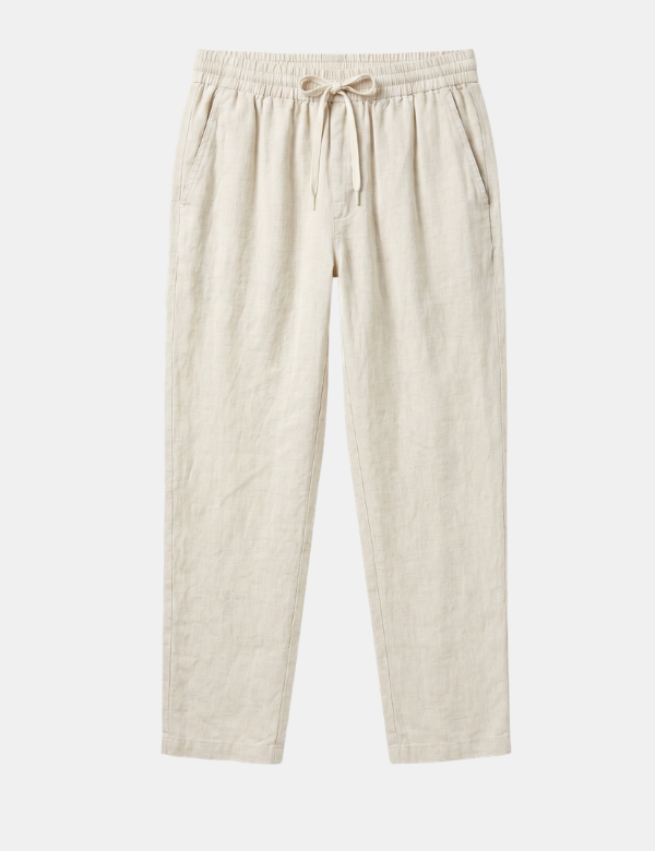 Burbank Linen Pant - Natural