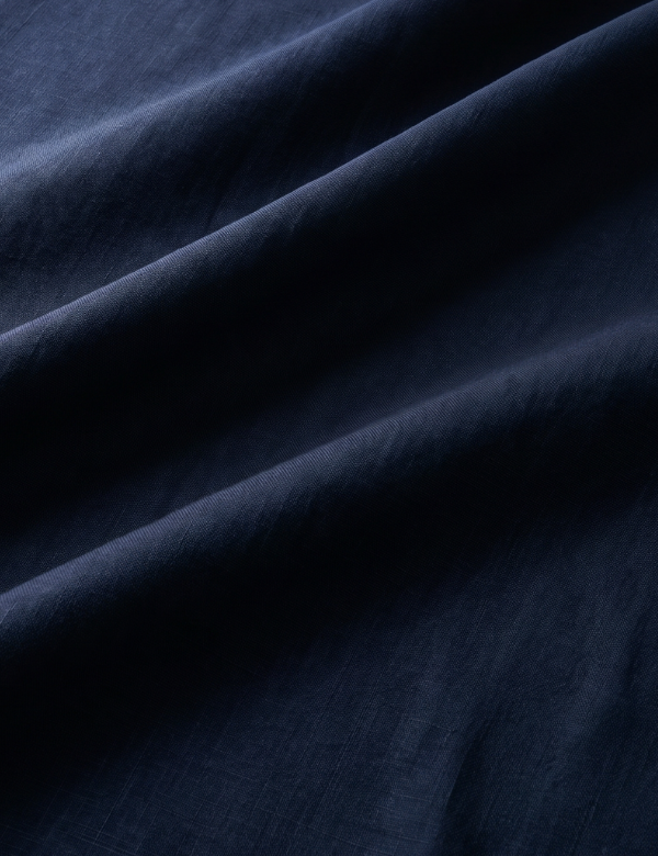 Burbank Linen Pant - Navy