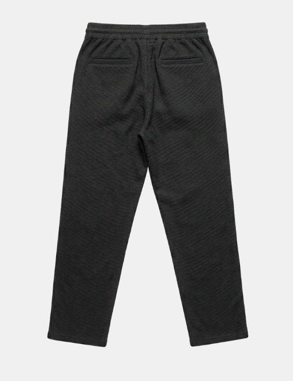 Burbank Pant - Black Waffle