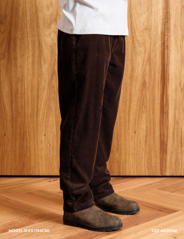 Burbank Pant - Brown Cord