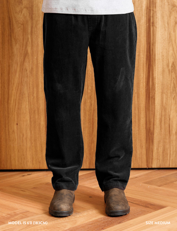 Burbank Pant - Charcoal Cord