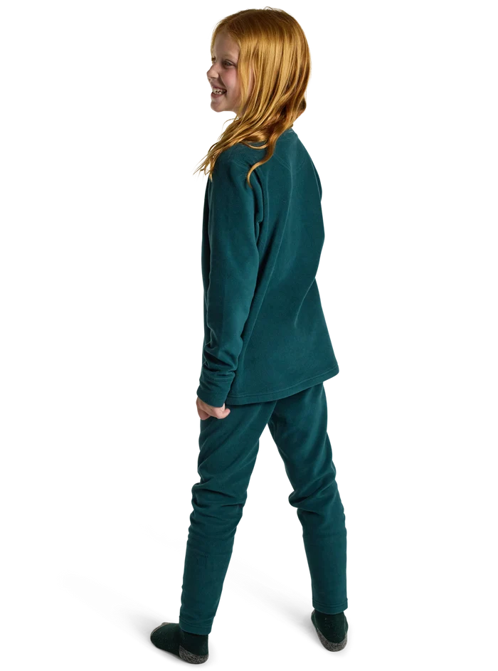 Product image of Kids' Burton Fleece Base Layer Set[Variant:Deep Emerald]
