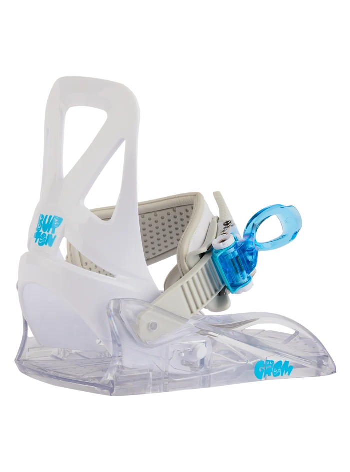 Product image of Kids' Burton Grom Disc Snowboard Bindings[Variant:White]