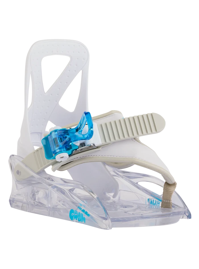 Product image of Kids' Burton Grom Disc Snowboard Bindings[Variant:White]