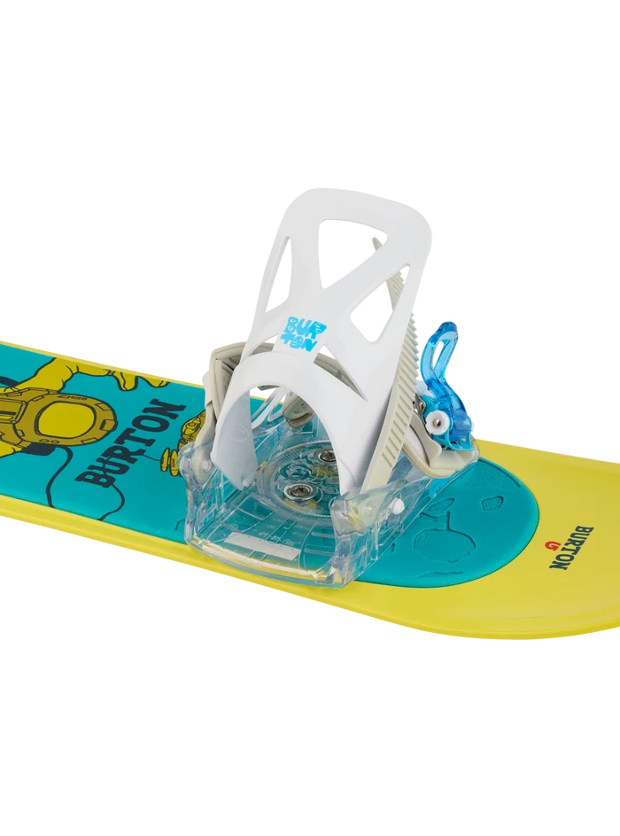 Product image of Kids' Burton Grom Disc Snowboard Bindings[Variant:White]