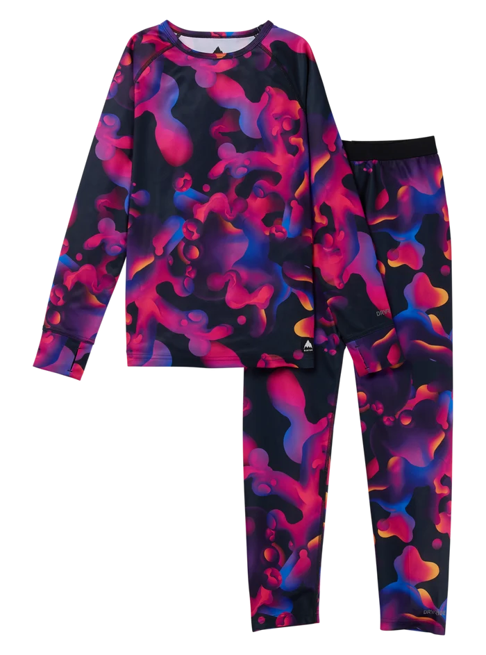 Product image of Kids' Burton Lightweight Base Layer Set[Variant:Lava Lamp]