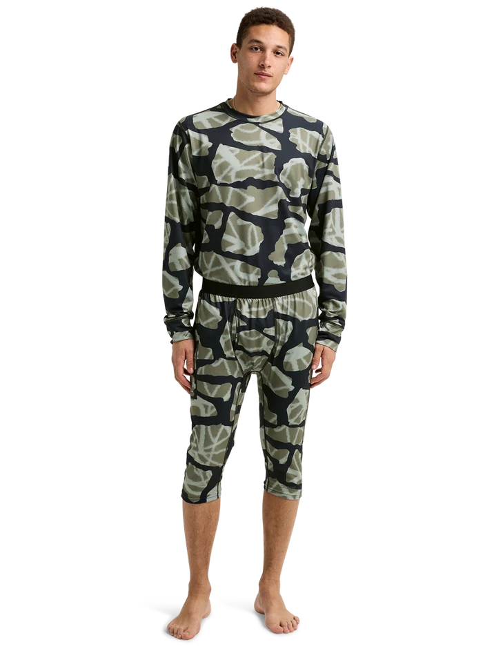 Product image of Men's Burton Midweight X Base Layer Three-Quarter Boot Pants[Variant:Graffiti Camo]