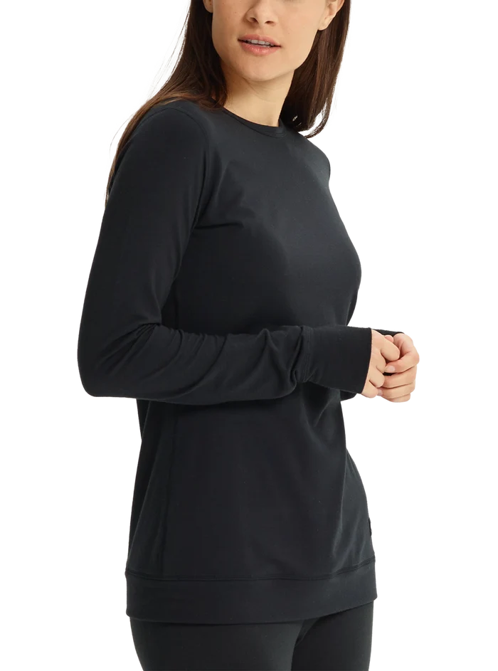 Product image of Women's Burton Midweight Base Layer Crewneck[Variant:True Black]