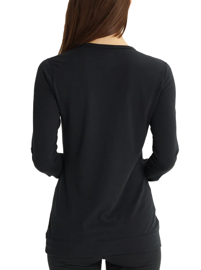 Product image of Women's Burton Midweight Base Layer Crewneck[Variant:True Black]