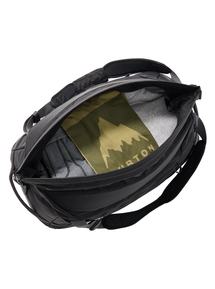 Product image of Burton Multipath 60L Expandable Duffel Bag[Variant:True Black Ballistic]