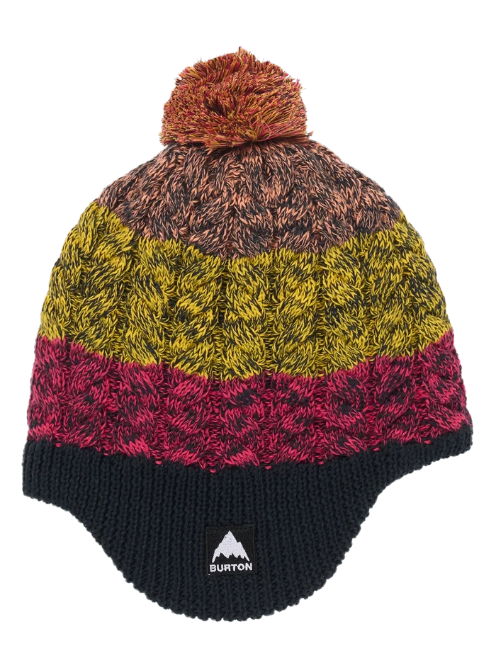Product image of Toddlers' Burton Fleece-Lined Earflap Beanie[Variant:Sunrise Coral / Azalea Pink]