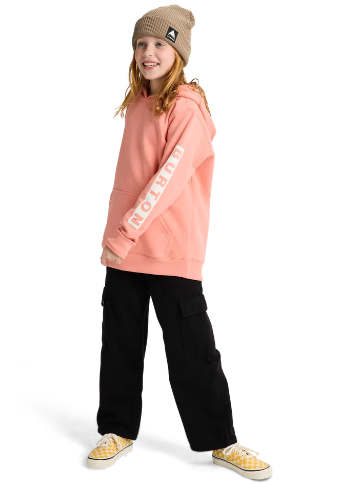 Product image of Kids' Burton Elite Pullover Hoodie[Variant:Sunrise Coral]