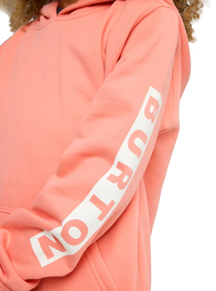 Product image of Kids' Burton Elite Pullover Hoodie[Variant:Sunrise Coral]