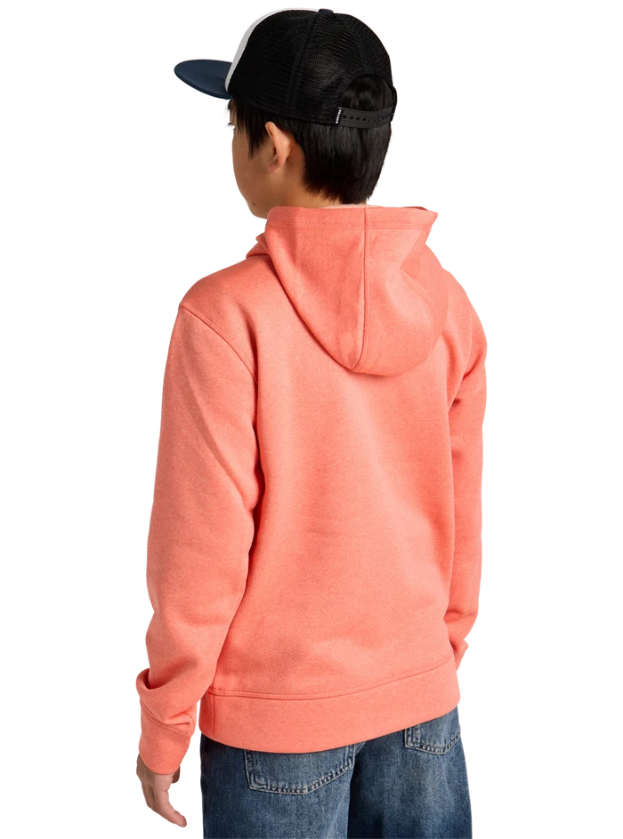 Product image of Kids' Burton Oak Pullover Hoodie[Variant:Peach Echo Heather]