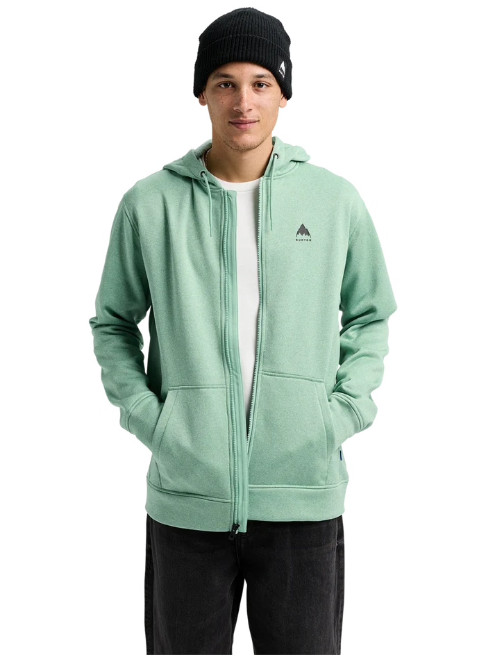 Product image of Men's Burton Oak Full-Zip Hoodie[Variant:Soft Sage Heather]