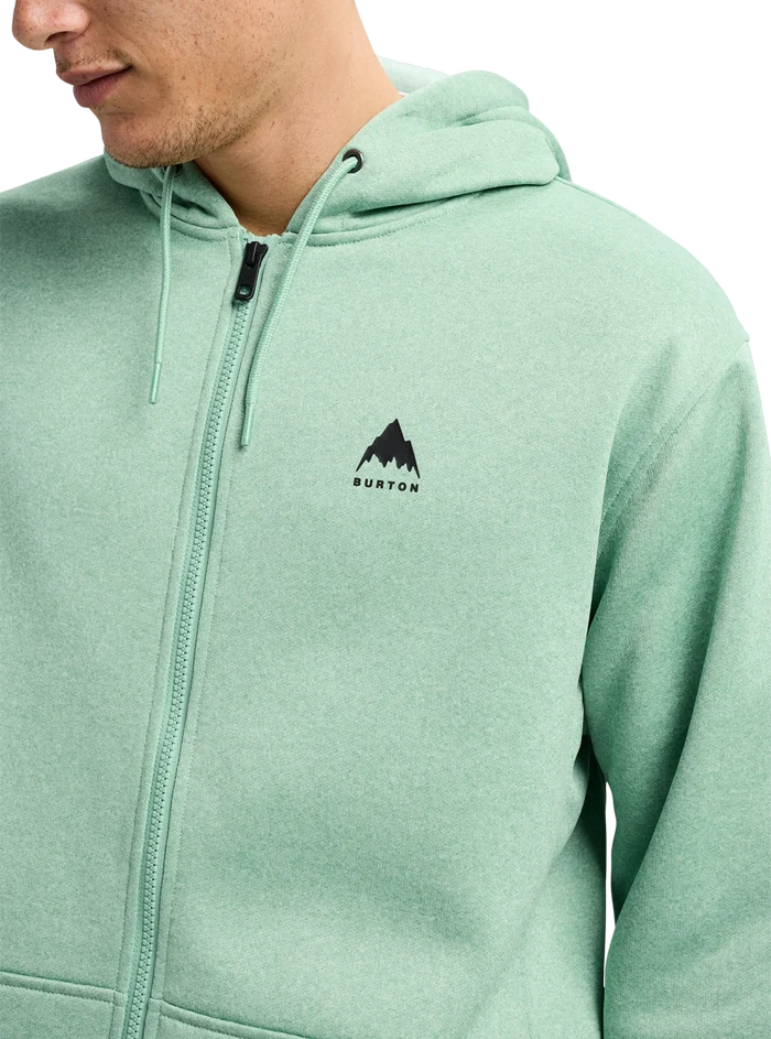 Product image of Men's Burton Oak Full-Zip Hoodie[Variant:Soft Sage Heather]