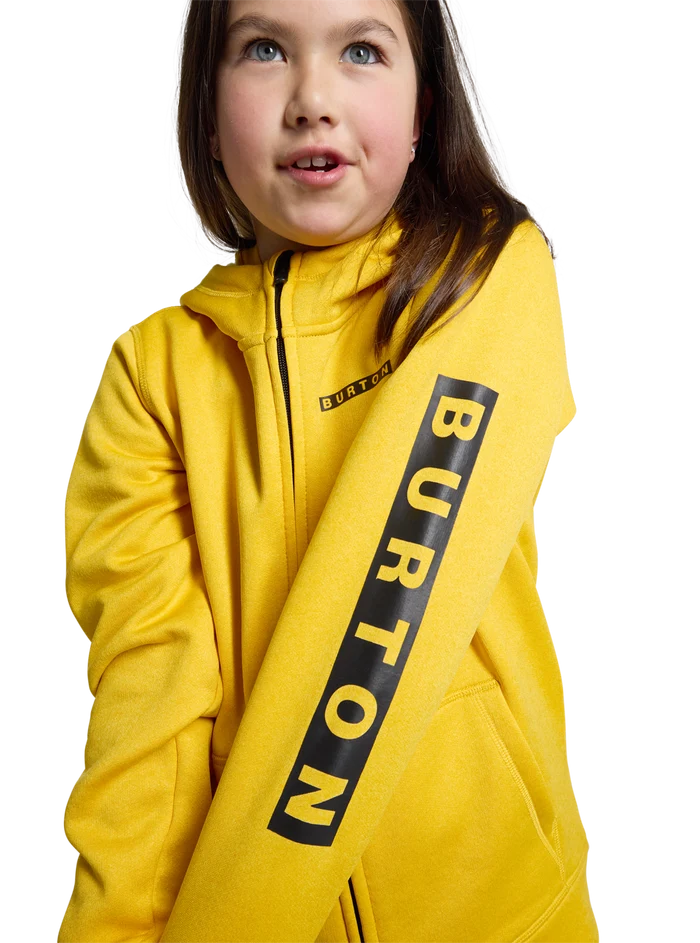 Product image of Kids' Burton Oak Full-Zip Hoodie[Variant:Goldenrod Heather]