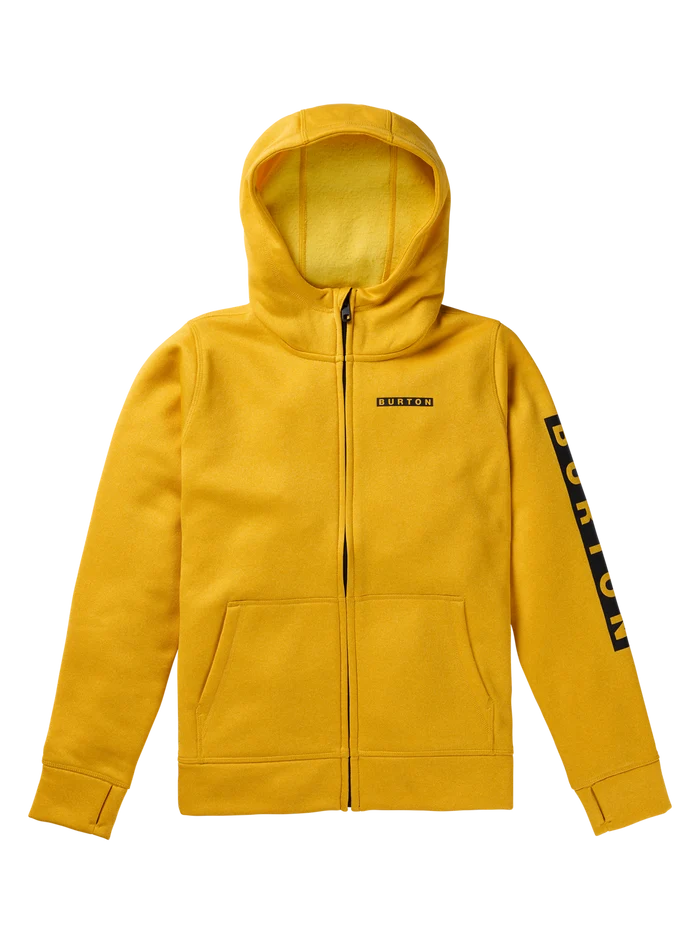 Product image of Kids' Burton Oak Full-Zip Hoodie[Variant:Goldenrod Heather]