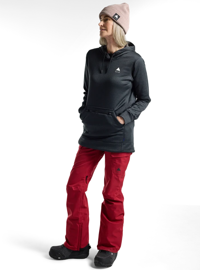 Product image of Women's Burton Oak Long Pullover Hoodie[Variant:True Black Heather]