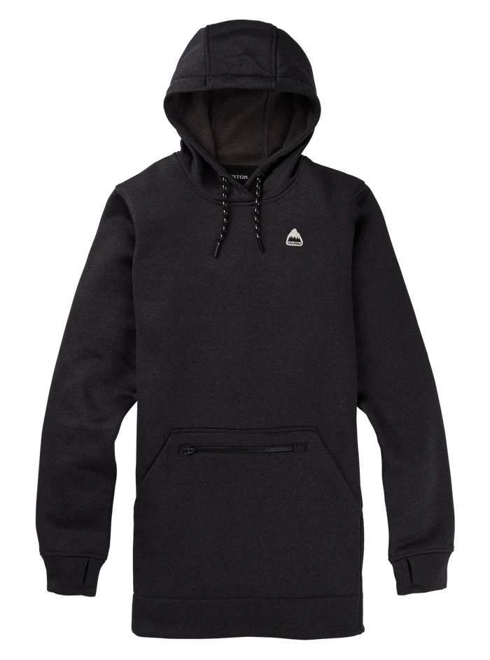 Product image of Women's Burton Oak Long Pullover Hoodie[Variant:True Black Heather]