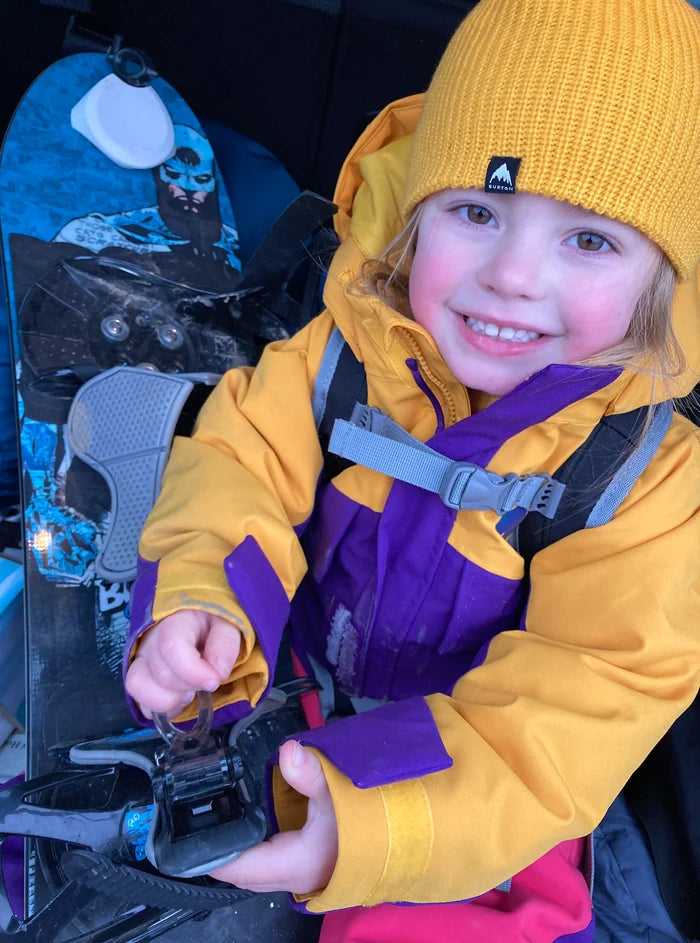 Product image of Kids' Burton Recycled DND Beanie (3 Pack)[Variant:Summit Taupe / Goldenrod / Imperial Purple]