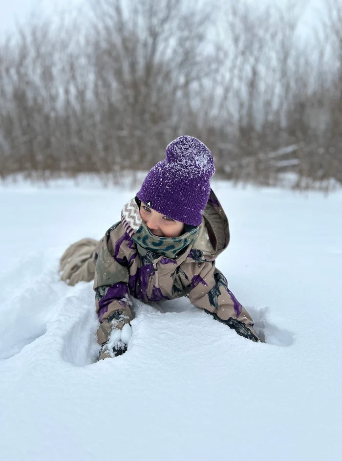 Product image of Kids' Burton Recycled DND Beanie (3 Pack)[Variant:Summit Taupe / Goldenrod / Imperial Purple]