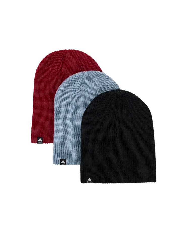 True Black / Dusty Blue / Deep Red / OS