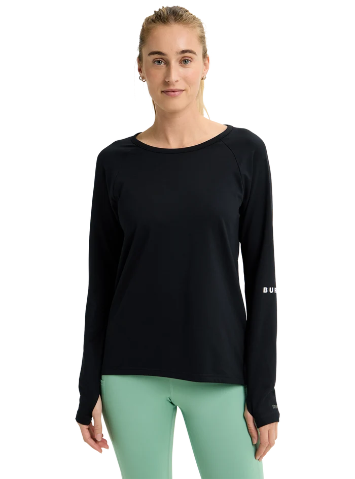 Product image of Women's Burton Roadie Base Layer Tech T-Shirt[Variant:True Black]