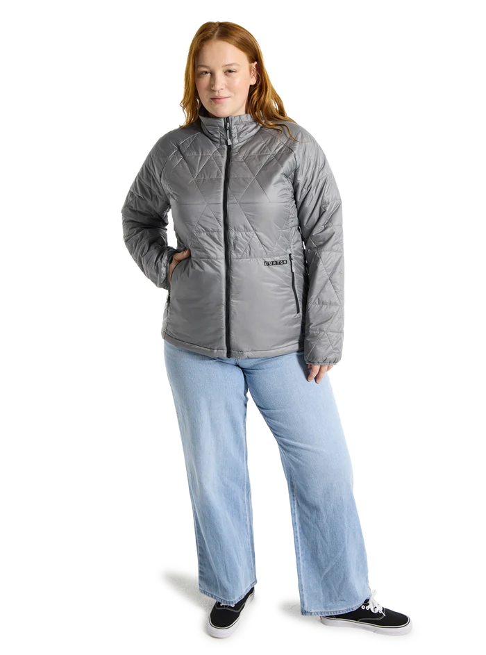Product image of Women's Burton Versatile Heat Synthetic Down Jacket[Variant:Sharkskin]