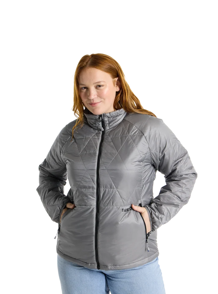 Product image of Women's Burton Versatile Heat Synthetic Down Jacket[Variant:Sharkskin]