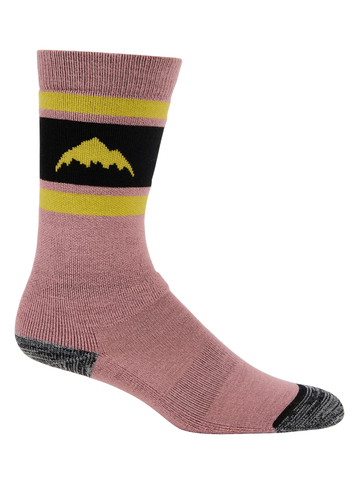 Product image of Kids' Burton Weekend Midweight Socks (2 Pack)[Variant:Powder Blush]