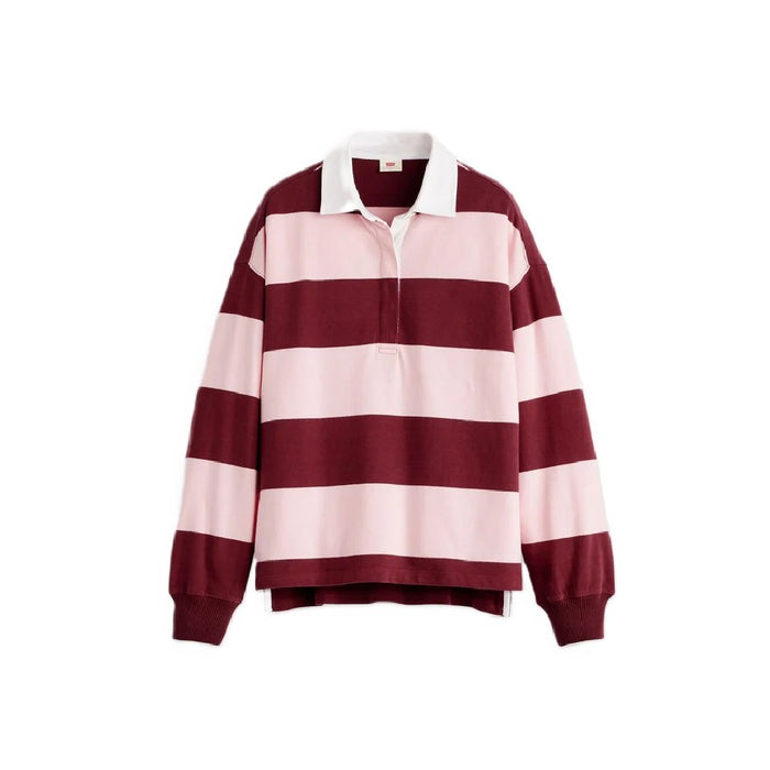 Buzo Levis Reenie Ls Stripe Rugby Mujer