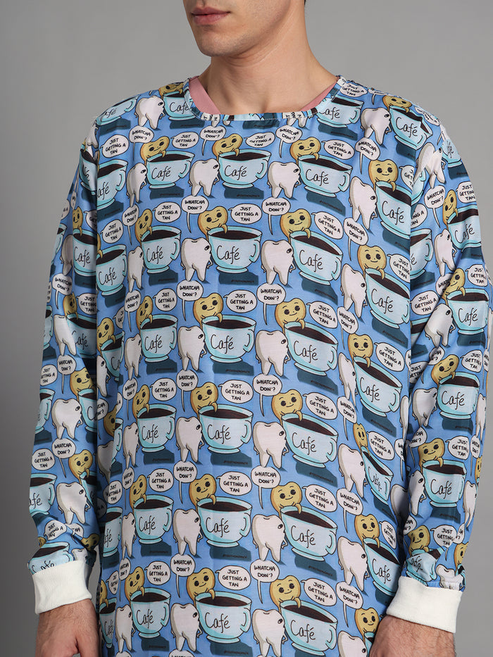 Cafe Molar Surgical Gown (Unisex) 005