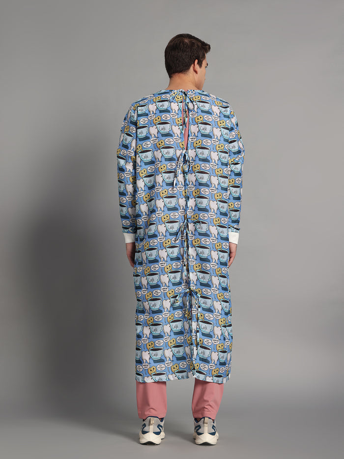 Cafe Molar Surgical Gown (Unisex) 005