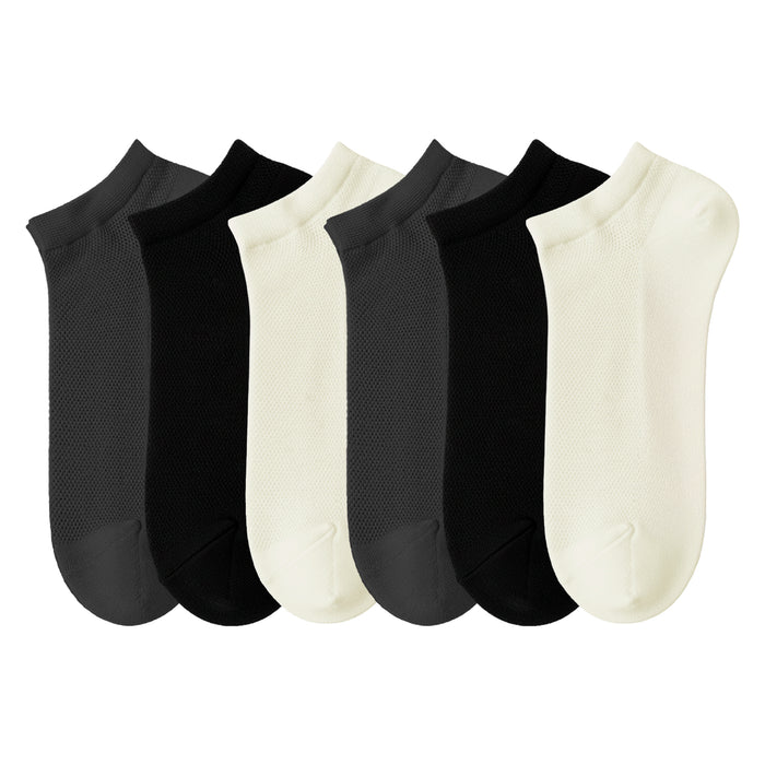 Calcetines Tobilleros Soft Basics Pack 6 Pares Unisex