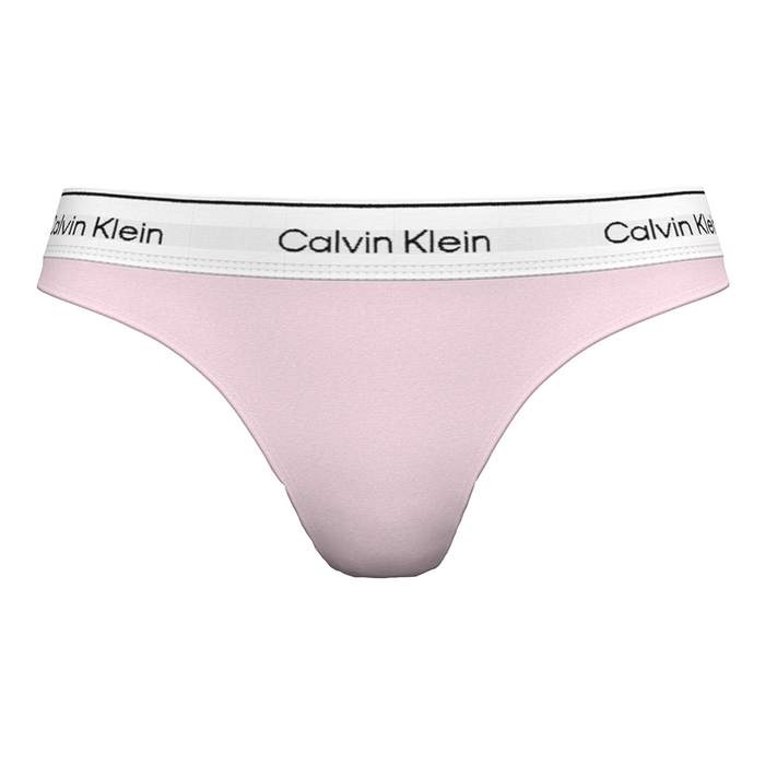 Calvin Klein Thong - Icon Cotton Modal Pink