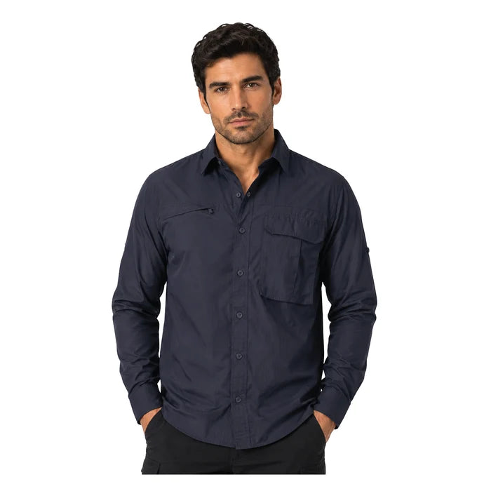Camisa Técnica Trekking Ripstop Stretch Fénec UPF50 Hombre
